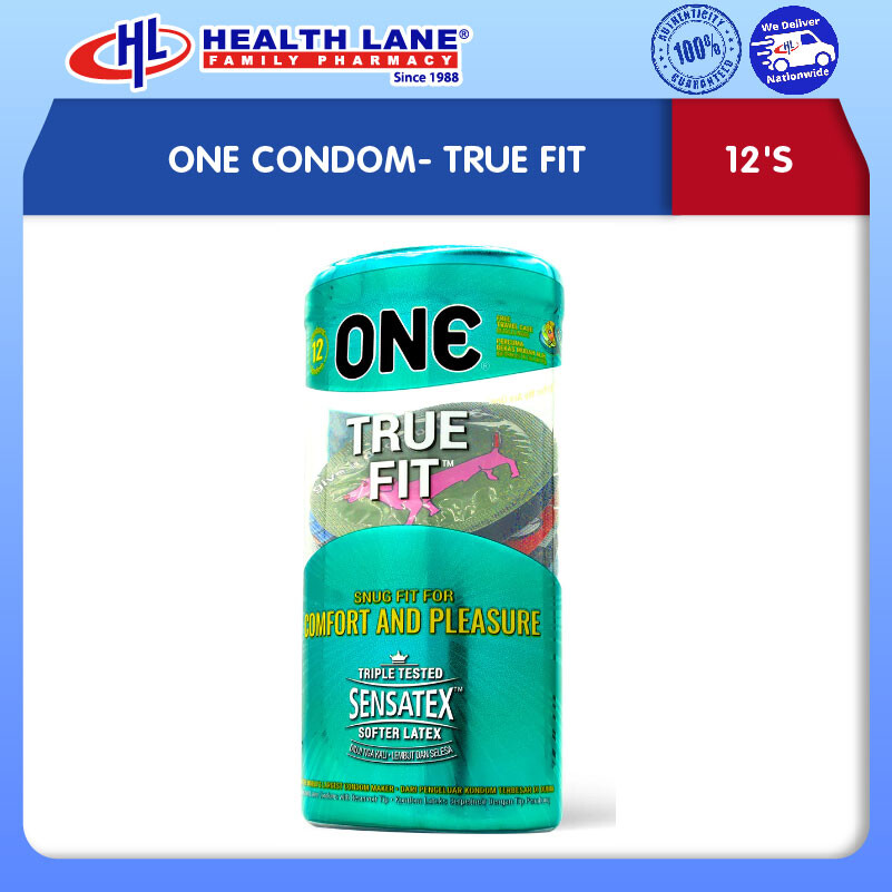 ONE CONDOM- TRUE FIT (12'S)